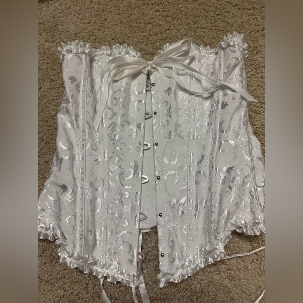 White corset